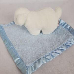 VTG rare Kindergund lamb security lovey blanket